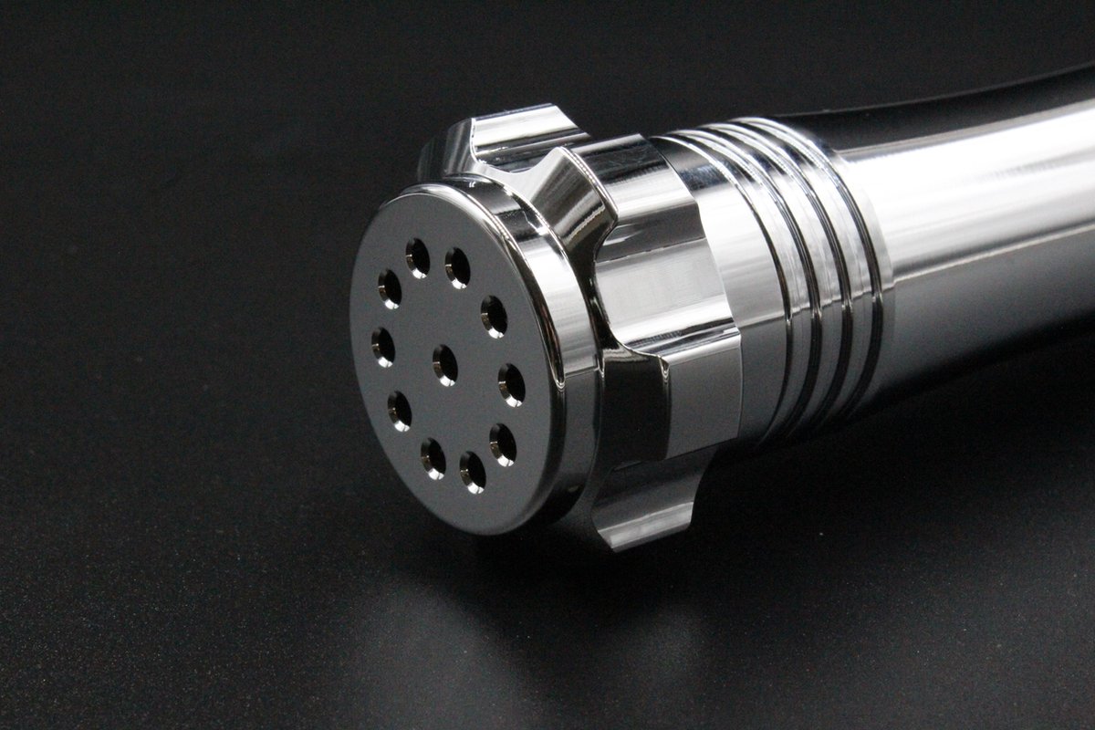 "KenJo Sabers Lightsaber ""Silverlight"" - Lichtzwaard met 10 geluidstypes - Oplaadbaar" — afbeelding 4
