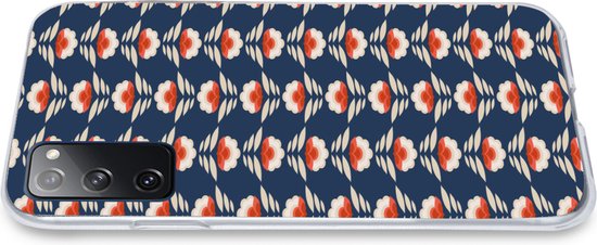 Coque Samsung Galaxy S20 FE - Motifs - Abstrait - Fleurs - Coque de téléphone en Siliconen