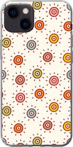 Coque iPhone 13 - Motifs - Soleil - Pois - Fille - Kids - Enfants - Coque de téléphone en Siliconen