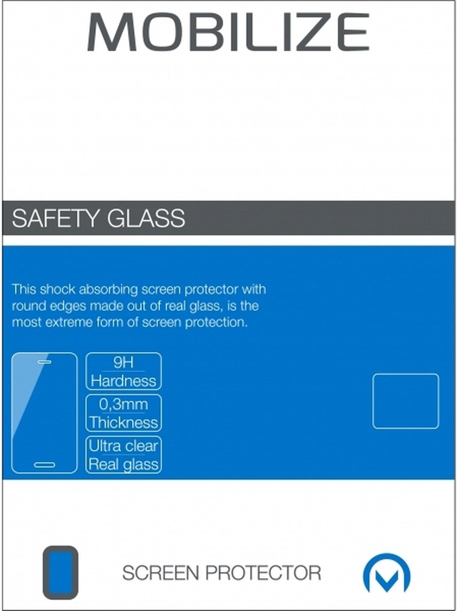 Mobilize Gehard Glas Ultra-Clear Screenprotector voor Samsung Galaxy Tab S8