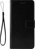 Mobigear Telefoonhoesje geschikt voor Xiaomi Redmi Note 7 Hoesje | Mobigear Wallet Bookcase Portemonnee | Pasjeshouder voor 3 Pasjes | Telefoonhoesje voor Pinpas / OV Kaart / Rijbewijs - Zwart