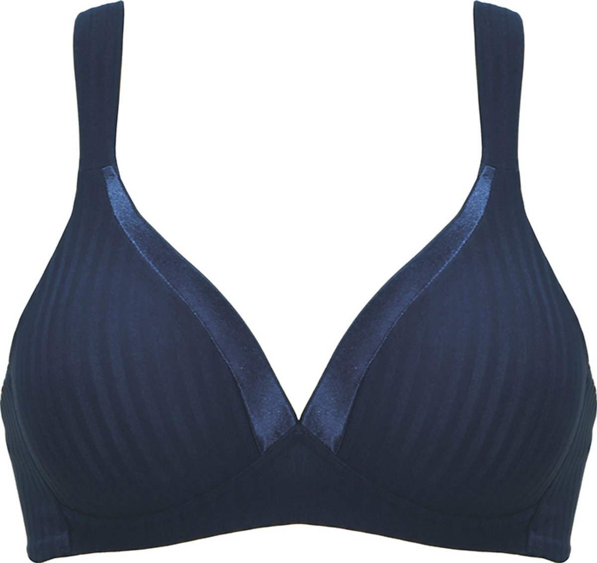 Naturana Soft bh met strepen - 5247 - Navy