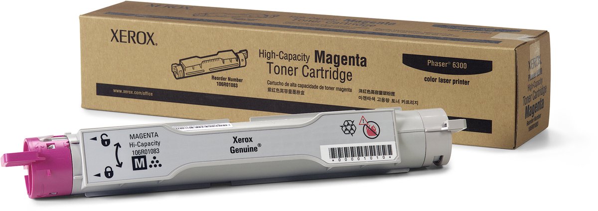 Xerox 106R01083 toner magenta, Phaser 6300/6300 DN/N