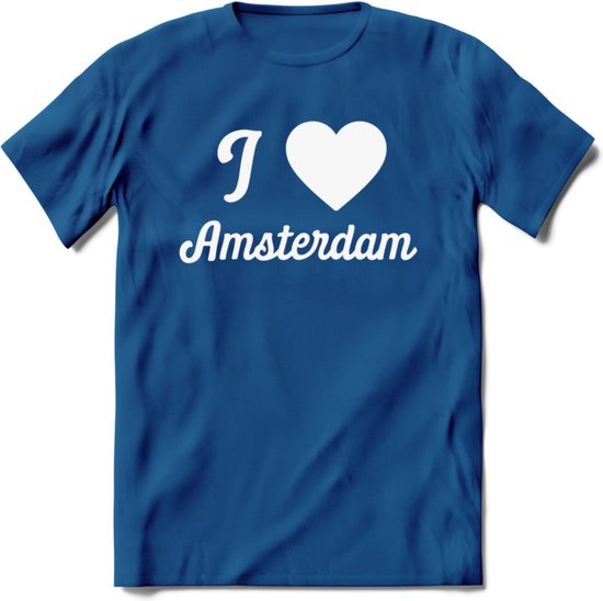 I Love Amsterdam T-Shirt | Souvenirs Holland Kleding | Dames / Heren /  Unisex... | bol