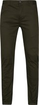 Scotch and Soda - Mott Chino Groen - Slim-fit - Chino Heren maat W 30 - L 34