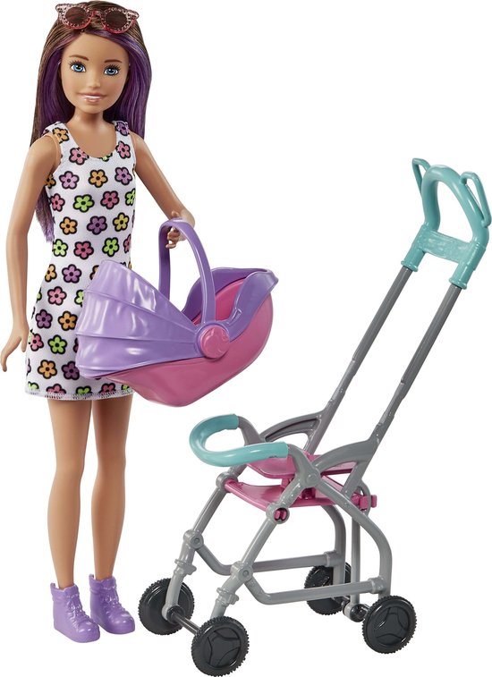 Barbie Skipper Babysitter - Barbiepop - Baby en kinderwagen