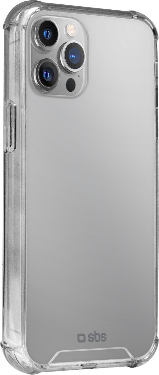 Apple iPhone 13 Pro Hoesje - SBS - Impact Serie - Hard Kunststof Backcover - Transparant - Hoesje Geschikt Voor Apple iPhone 13 Pro