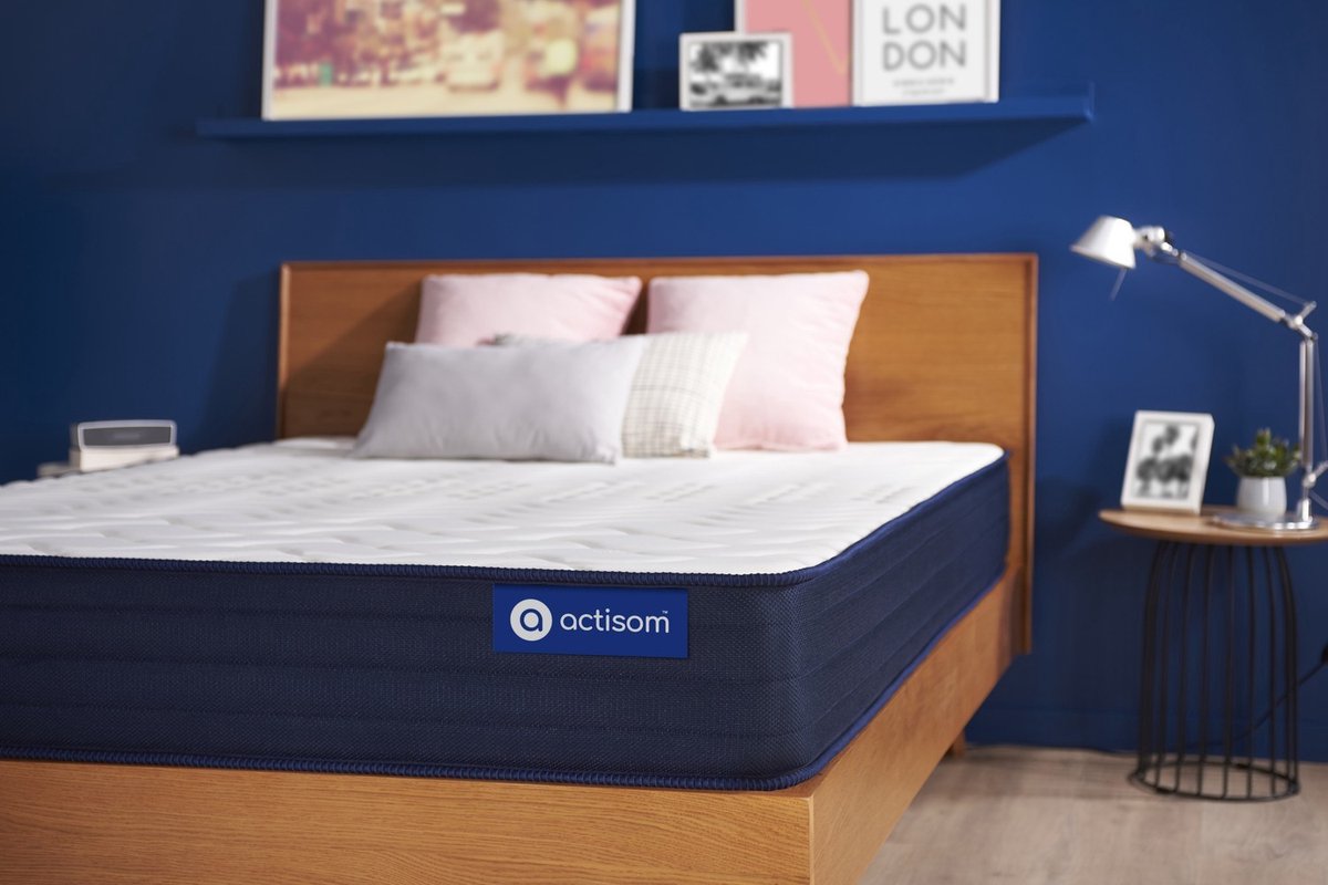 Actiflex life matras 90x220cm , Pocketveren en traagschuim , Zeer stevig, 5 comfortzones