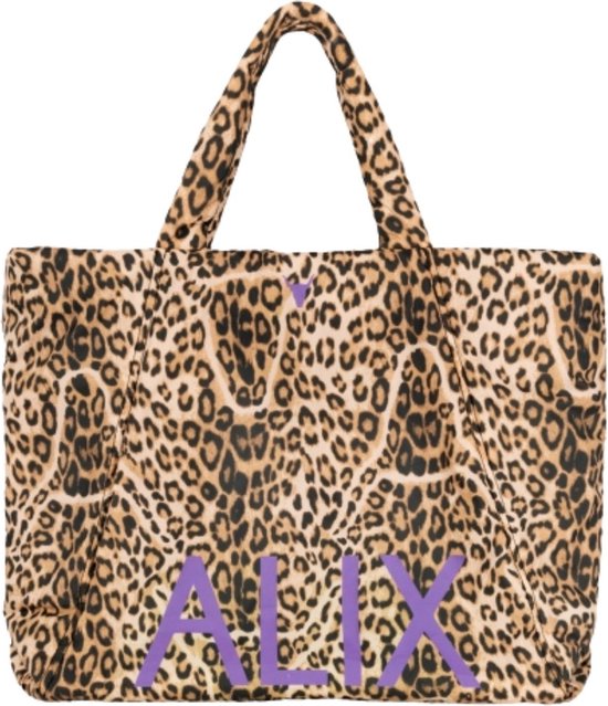 Alix the Label Animal Padded Bag Shoppers - Beige | bol.com