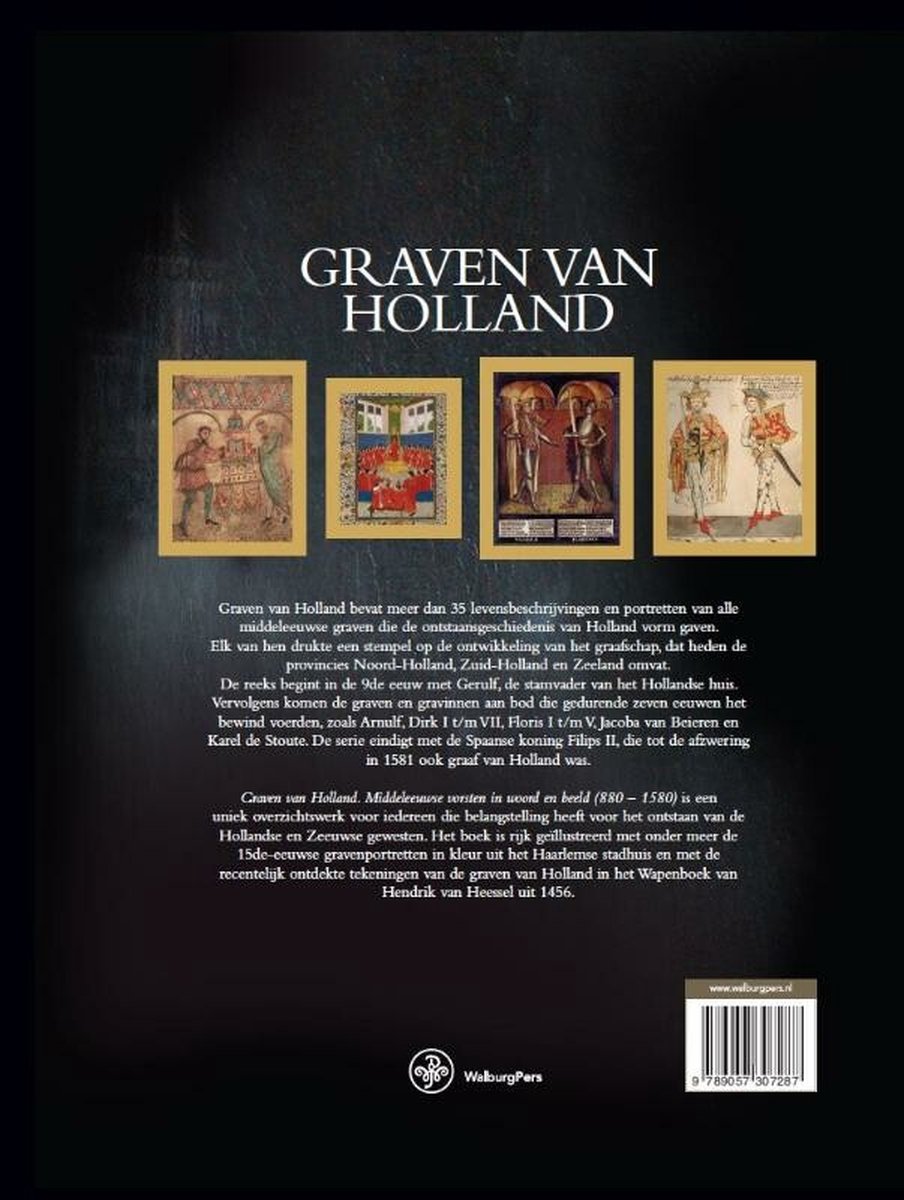 Graven van Holland - back cover