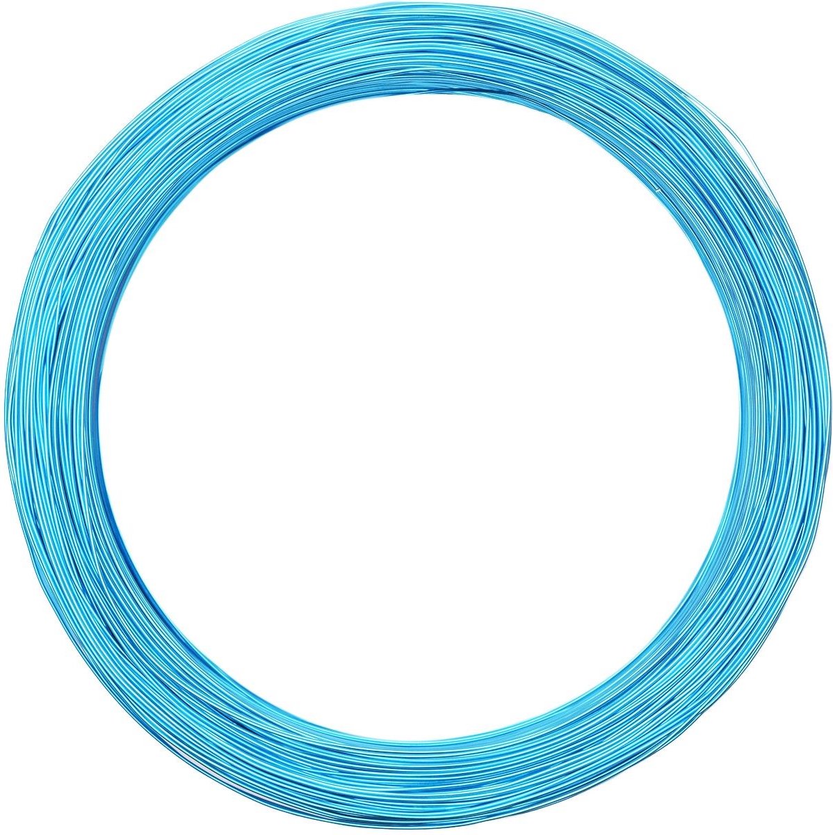 Vaessen Creative Aluminium Draad - 0,8mm - ±365m - 500g - Turkoois