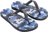 Ipanema Temas Kids Slippers Heren Junior - Dark Grey/Blue - Maat 31/32