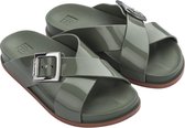 Zaxy Choice Birken Badslippers - Dames - Green - Maat 38