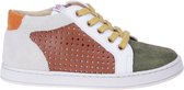 Pom d'Api Mousse Zip Wit-Cognac Sneaker