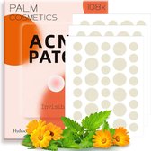 Palm Cosmetics®  Pimple Patch - Acne Patch - Puisten Verwijderaar - Puisten Pleister - Acne Pleister - Acne Sticker - Puistjes Verwijderen - 108 stuks