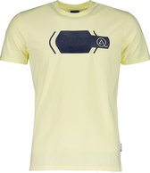 Qubz T-shirt - Modern Fit - Geel - L