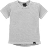 Rib t-shirt (rounded back)  /