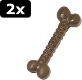 2x # CHOCOLATE BONE NYLON L