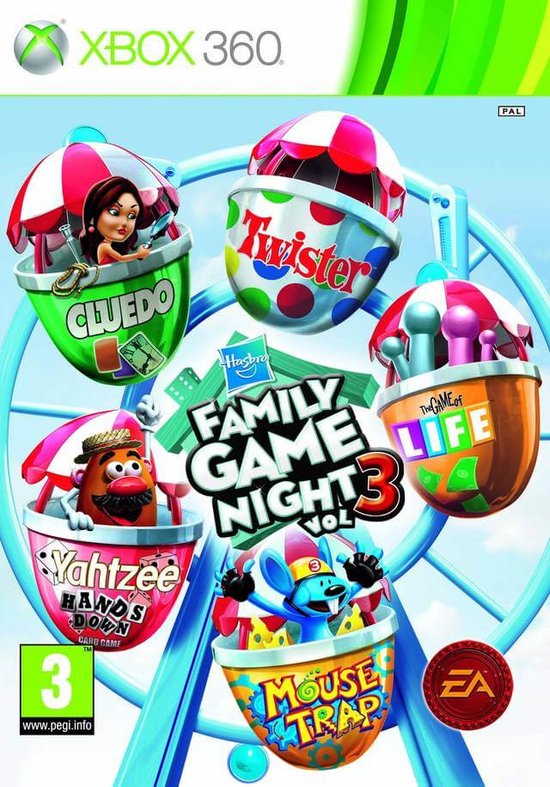 Foto: Hasbro family game night volume 3 x360