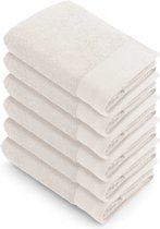 Walra handdoeken 50x100 Soft Cotton - 6-delig - Badhanddoeken 550 g/m² - 100% Katoen - Handdoekenset Kiezel Grijs
