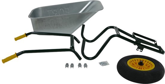 FORT BOXER-90 v2.0 2ply - Luchtband - 90L - gedemonteerde kruiwagen in doos van Fort — afbeelding 3
