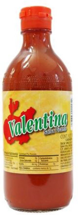 Foto: Valentina amarilla salsa picante 370 ml