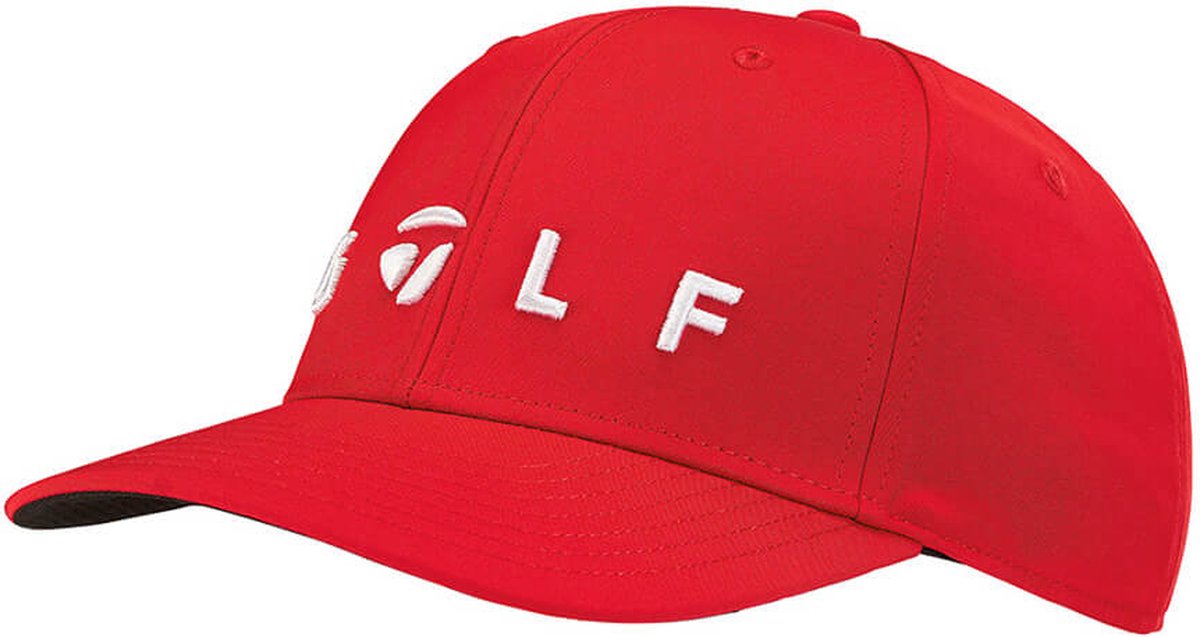 TaylorMade Lifestyle Adjustable Logo Hat 2022 Golf Cap - Rood