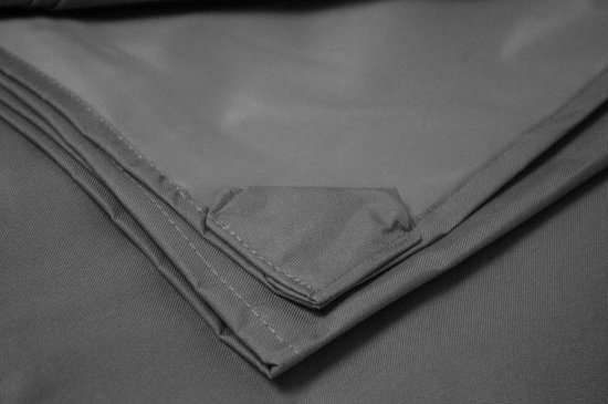 Vervangend dak voor paviljoen, 3 x 3 meter, waterdicht materiaal: Panama PCV Soft 370 g/m² extra sterk model 2 (beige
