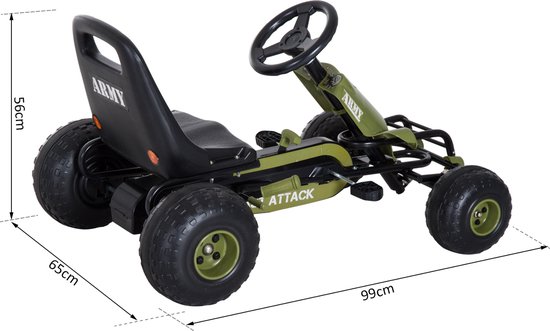 Benzine Drift Go Kart Pedaal Trapauto Off-Road Voertuig Pedaal Aanpassing Is Mog