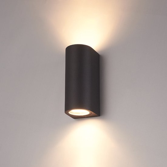 HOFTRONIC Douglas - LED Wandlamp - Up and Light (2 - 5W 400lm... |