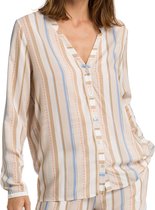 Hanro Pyjama shirt lange mouwen Sleep & Lounge