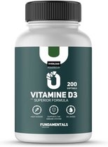 Fundamentals Vitamine D3 - Superieure vorm - 200 Softgels