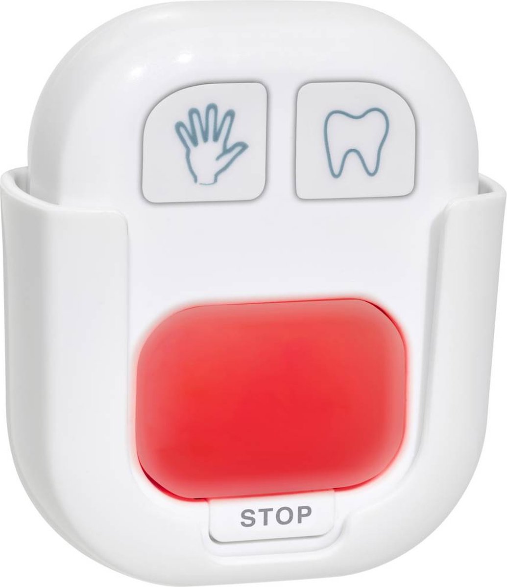 TFA Dostmann tandenpoets- en handenwas Timer Wit - 