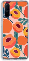 Case Company® - OnePlus Nord CE 5G hoesje - Perzik - Soft Cover Telefoonhoesje - Bescherming aan alle Kanten en Schermrand