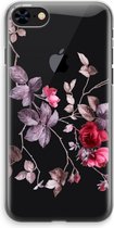 Case Company® - iPhone 8 hoesje - Mooie bloemen - Soft Cover Telefoonhoesje - Bescherming aan alle Kanten en Schermrand