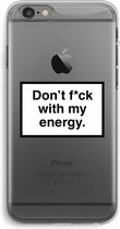 Case Company® - iPhone 6 PLUS / 6S PLUS hoesje - My energy - Soft Cover Telefoonhoesje - Bescherming aan alle Kanten en Schermrand