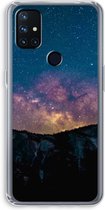 Case Company® - OnePlus Nord N10 5G hoesje - Travel to space - Soft Cover Telefoonhoesje - Bescherming aan alle Kanten en Schermrand