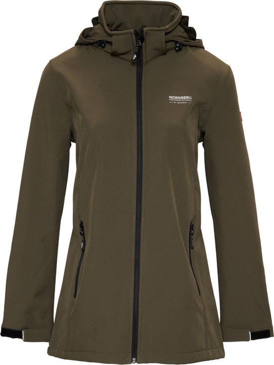 Foto: Nordberg iris dames softshell ls05401 ay kleur groen maat xxl