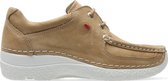 Wolky Veterschoenen Roll Shoe beige nubuck