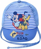 pet Mickey Mouse en Pluto jongens textiel blauw maat 46