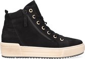 Gabor 488 Hoge sneakers - Dames - Zwart - Maat 36