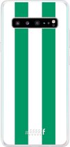 6F hoesje - geschikt voor Samsung Galaxy S10 5G -  Transparant TPU Case - FC Groningen #ffffff