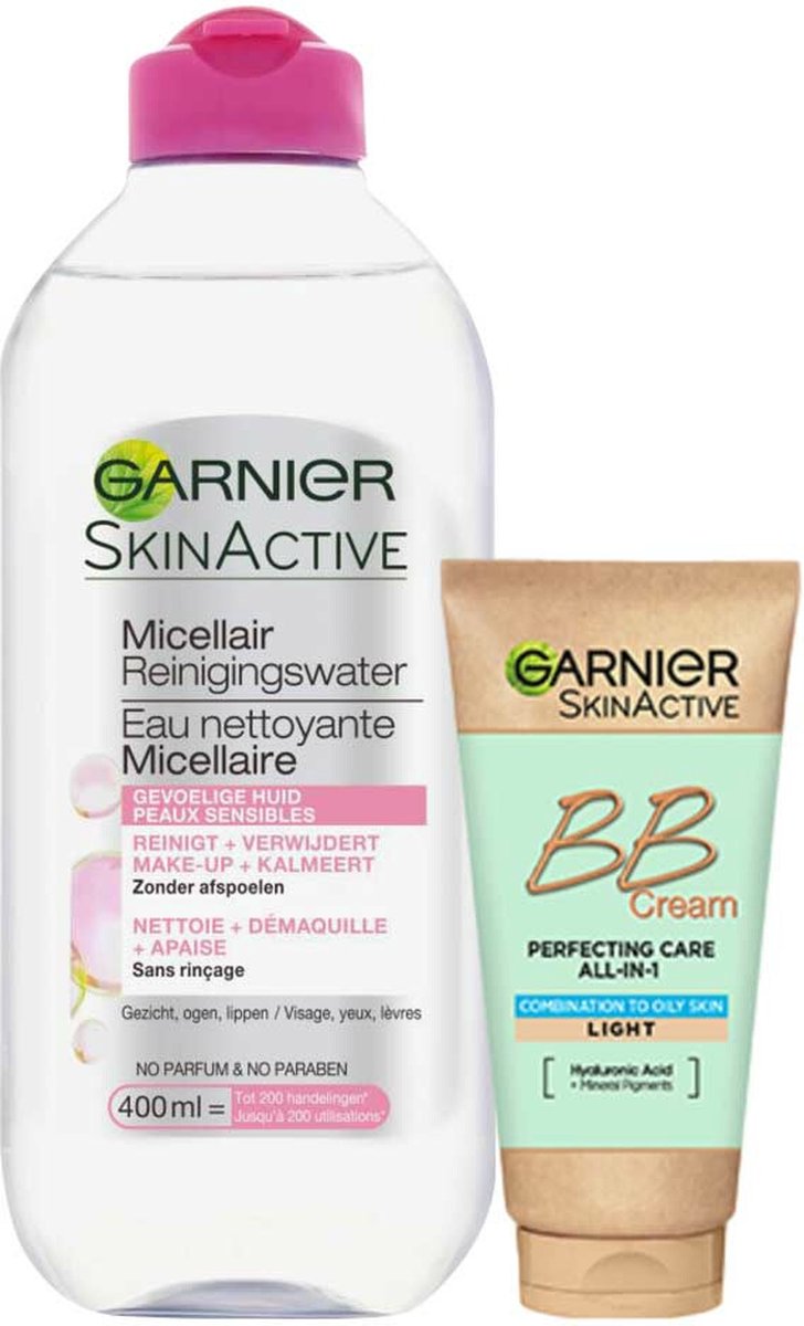 Garnier BB Cream en Reinigingswater Pakket