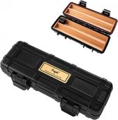 Humidor Travel- Kunststof - Zwart - 200x68x40mm