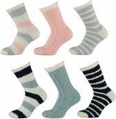 sokken dames textiel 6-pack maat 36/41