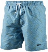 zwemshort heren polyester turquoise/groen maat S