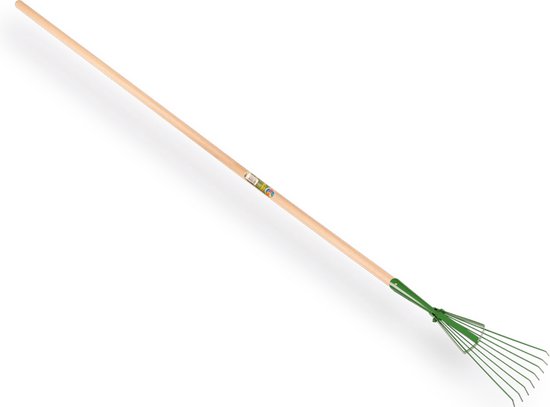 Bladhark profi 8 tanden verenstaal met steel 150x2,8cm van Talen Tools — afbeelding 2