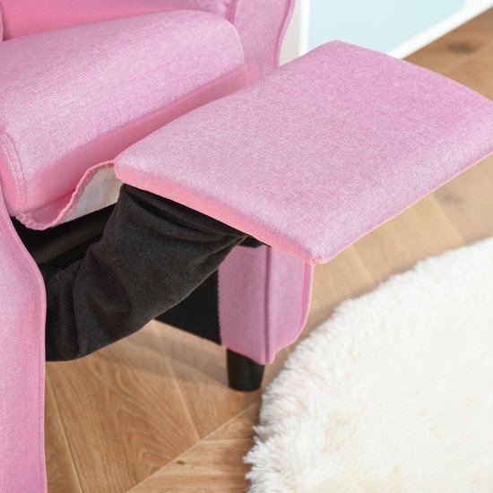 HOMCOM Fauteuil pour enfant canapé pour enfant canapé-lit réglable avec repose-pieds 310-052