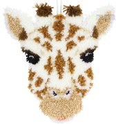 Paquet de boutons Pendentif tête de girafe - Pako