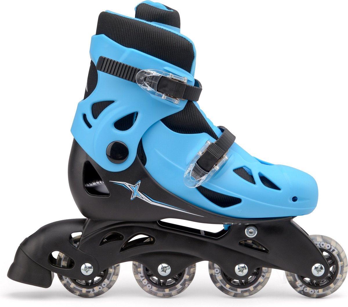Xootz Inline Skates Hardboot Blauw Maat 28-31